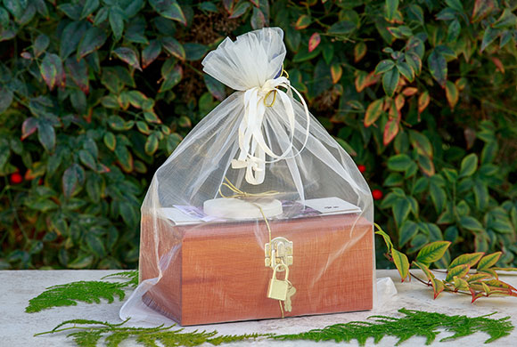 wooden cremation box