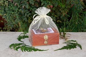 wooden cremation box